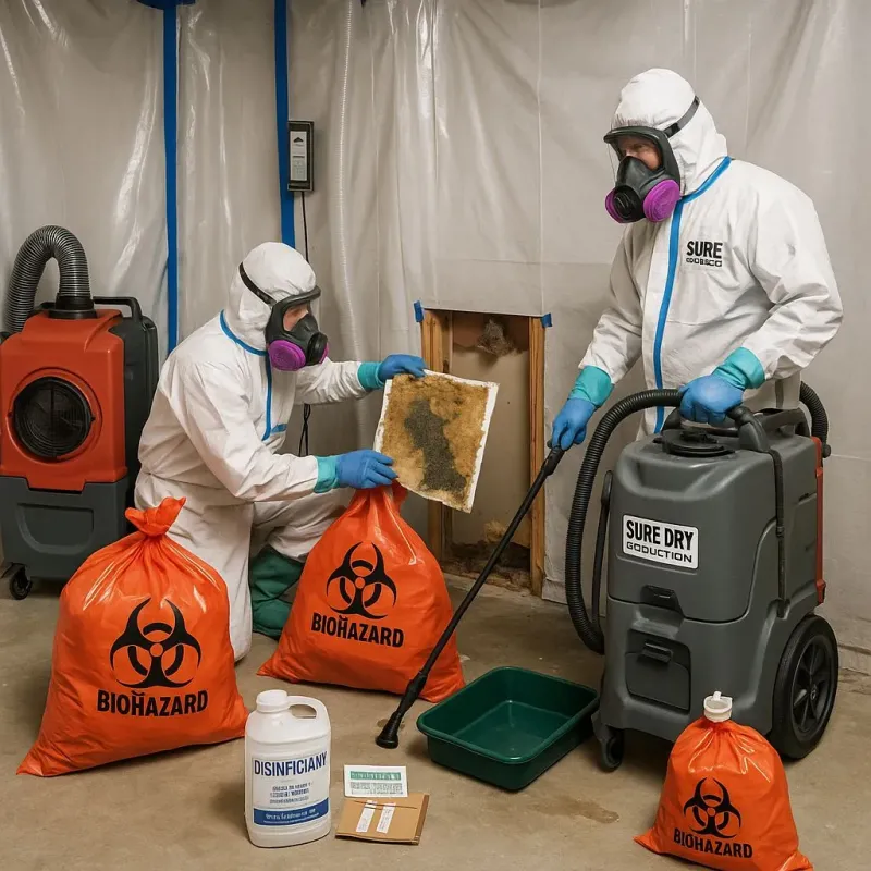 Contaminated Water Handling Protocols process in South Pekin, IL